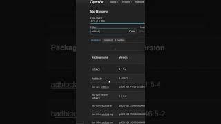 Adblock for your ENTIRE network - openwrt #shorts