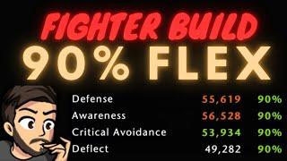 Neverwinter | 90% Stats Flex Build - Fighter Tank