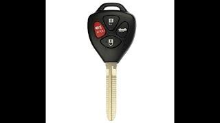 TOYOTA BROKEN KEY PROBLEM.