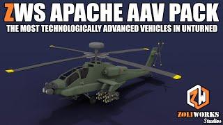 Unturned ZWS Release - Apache Attack Helicopter Pack v1.0