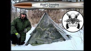 Trekker Tent 1  River Country Products | Are They Any Good  In The Snow, winter camping