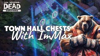 Town Hall Chests with ImMax Is this the best skin EVER? TWD Survivors