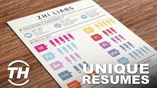 Top 3 Unique Résumé Ideas