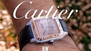 A lovely blend of elegance, detail work, and history - Cartier Santos Dumont