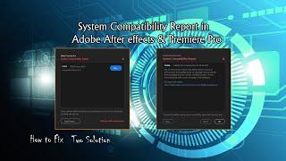 Adobe After Effects Pro CC 2020 system compatibility report Fix Part 1