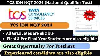 TCS NQT 2024 July | TCS NQT For Any Graduates | TCS NQT Full Detail In One Video |