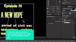 Star Wars Opening Crawl / Intro - After Effects tutorial