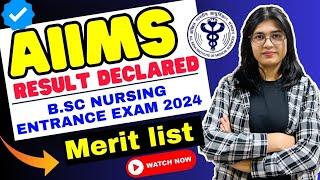 AIIMS B.Sc Nursing Entrance Exam Result Congratulations 