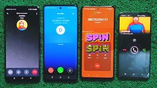 SamsungS10+InfinixGt10 Viber in/out call+Samsung A51+Itels23+in/outcall at same time