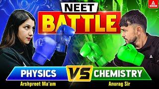 NEET BATTLE | Most Expected Questions | Physics Vs Chemistry | NEET 2025 | Doctors Adda247