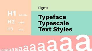 Cách tư duy chọn font, size chữ và tạo text styles bằng figma | kaorumap