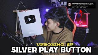 Unboxing SILVER PLAY BUTTON Fandy 3996