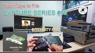 Capture Series #09 : How to capture from tape to digital with Intensity Pro by using Premiere Pro.