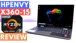 HP ENVY X360 15 Laptop Review (2021) || AMD RYZEN 7-5700U