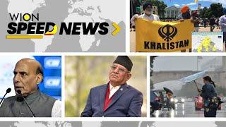 India-Canada standoff | Rajnath Singh inaugurates drone exhibition | WION Speed News