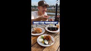 Fans flock to TikTok's 'Wingman,' a Maryland lawyer who chows down on chicken