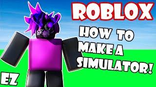 How to make a simulator game in Roblox Studio Part 1!