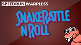 Snake Rattle n Roll Warpless in 11:10 - NES Speedrun