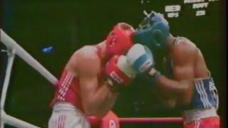 Aleksandr Lebziak (URS) vs. Ramón Garbey (CUB) World Amateur Boxing Championships 1991 SF's (75kg)