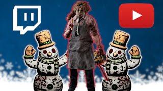 Scaring Streamers with snowman bubba | DBD