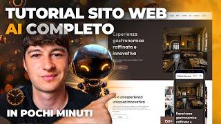 Come Creare un Sito Web con l'Intelligenza Artificiale Completo