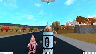 Me and Avery go TRICK or TREATING** were CRAYONS!** /bloxbrug/roleplay/voices/