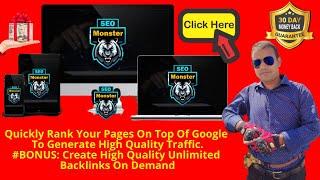 SEO Monster - 50 In 1 SEO Tool Box Review / Seo Monster Honest Review