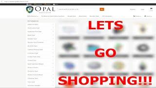 Shopping for Opal Episode 1: opalauctions.com (livestream)