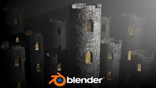 Easily Create Towers in Blender!