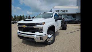 2024 Chevrolet Silverado Chassis / LT / 3500HD / Summit White - 24N019