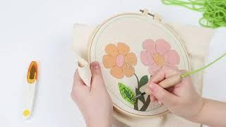 Pllieay Punch Needle Embroidery Starter Kits|Beginners|Easy