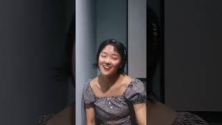 Funny Asian girl strangled