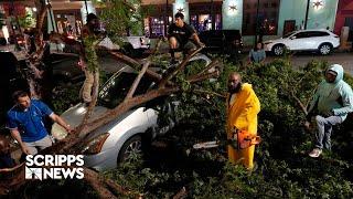 Powerful storms in Texas leave four people dead and over 800,000 without power