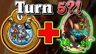 Early Highroll Allows us to Greed Hard! | Hearthstone Battlegrounds