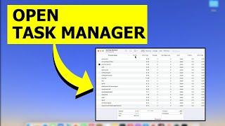 How to Open Task Manager in Macbook Air/ Pro Or iMac