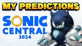 My PREDICTIONS For Sonic Central 2024!