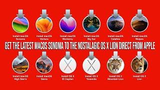 How To Get Latest macOS and Old OS X Versions How To Get Old Versions of macOS