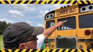 How to remove and smoothly cover the emergency / warning lights on a skoolie bus | Bus Life Build