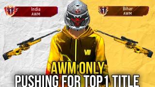 Pushing Top 1 In AWM | Free Fire Solo Rank Pushing Tips And Tricks | Part 2