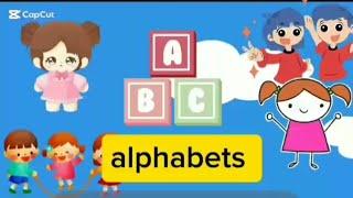 Lets learn English alphabets/ABC/Easy learning#cartoons