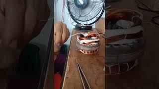 Stand Fan Winding Connection.