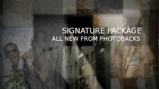 Photobacks Signature Package Overview - Produced by Evan Aberman