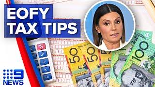 Tax tips you need to know before EOFY | 9 News Australia