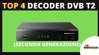 Decoder DVB T2 - I 4 Migliori per il nuovo digitale terrestre 2 (2021)