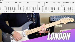 "London" Third Eye Blind GUITAR LESSON (w/TAB!)