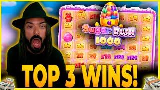 ROSHTEIN TOP 3 BIGGEST WINS ON SUGAR RUSH 1000!