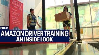 Inside ‘boot camp’ training for Amazon drivers