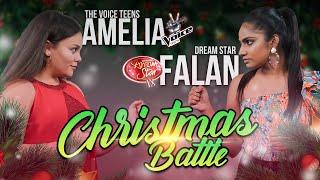 "Dream Star" Falan Vs "The Voice Teens" Amelia | Christmas Battle | Music Pickle