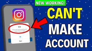 FIX Instagram Not Letting You Make a New Account (2024)