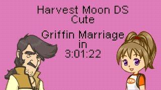 [WR] Harvest Moon DS Cute | Griffin Marriage Speedrun in 3:01:22